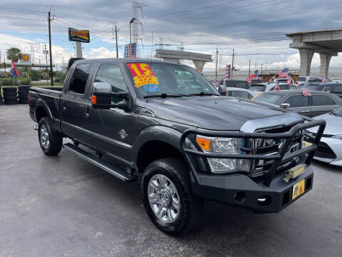 2015 Ford F-250 Super Duty for sale at Texas 1 Auto Finance in Kemah TX