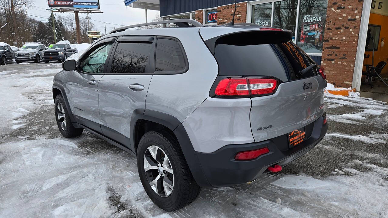 2016 Jeep Cherokee for sale at North Ridge Auto Center LLC in Madison, OH