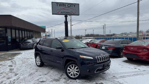 2015 Jeep Cherokee for sale at TWIN CITY AUTO MALL in Bloomington IL