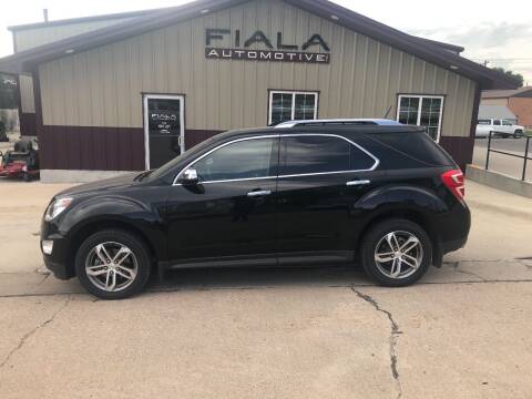 2017 Chevrolet Equinox for sale at Fiala Automotive in Howells NE