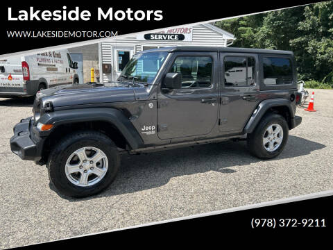 2018 Jeep Wrangler Unlimited for sale at Lakeside Motors in Haverhill MA