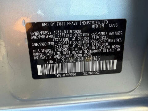 2017 Subaru Crosstrek 2.0i Limited