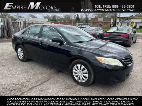 2011 Toyota Camry for sale at Empire Motors LTD in Cleveland OH
