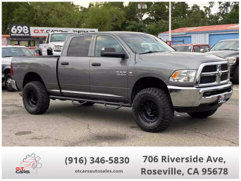 2013 RAM 2500 for sale at OT CARS AUTO SALES in Roseville CA