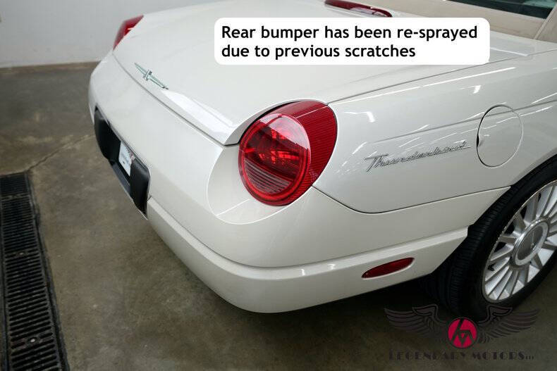 2005 Ford Thunderbird 50th Anniversary Limited Edition