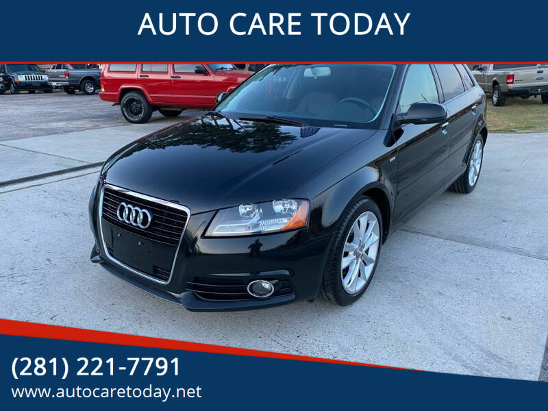 2012 Audi A3 for sale at AUTO CARE TODAY in Spring TX