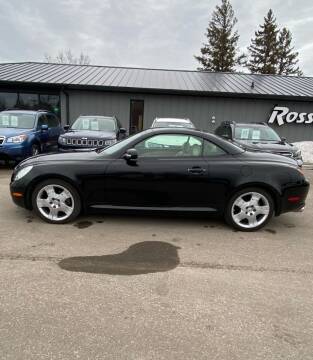 2002 Lexus SC 430 for sale at ROSSTEN AUTO SALES in Grand Forks ND