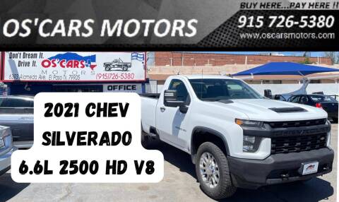2021 Chevrolet Silverado 2500HD for sale at Os'Cars Motors in El Paso TX
