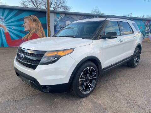 2013 Ford Explorer for sale at GO GREEN MOTORS in Lakewood CO