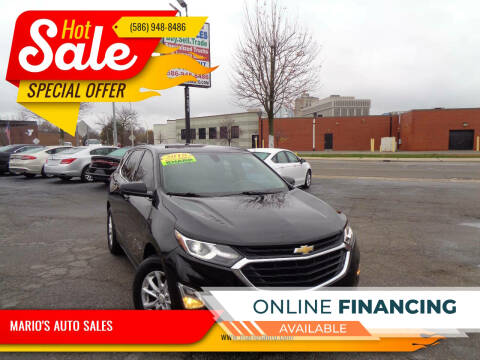 2018 Chevrolet Equinox for sale at MARIO'S AUTO SALES in Mount Clemens MI