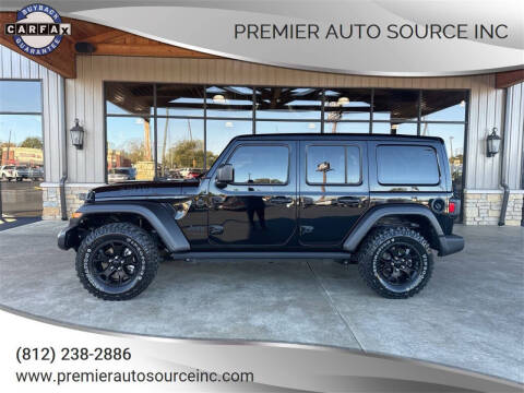 2022 Jeep Wrangler Unlimited for sale at Premier Auto Source INC in Terre Haute IN