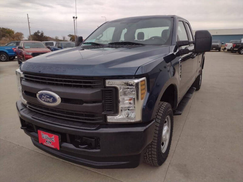 Used 2019 Ford F-250 Super Duty XL with VIN 1FT7X2B69KEG24134 for sale in Chamberlain, SD