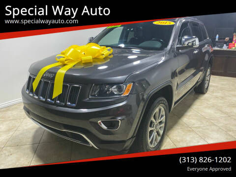 2015 Jeep Grand Cherokee for sale at Special Way Auto in Hamtramck MI