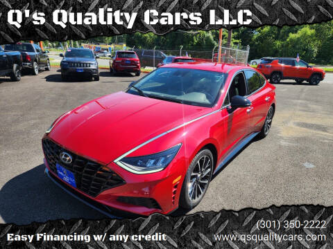 2020 Hyundai Sonata for sale at Q's Quality Cars LLC in Capitol Heights MD