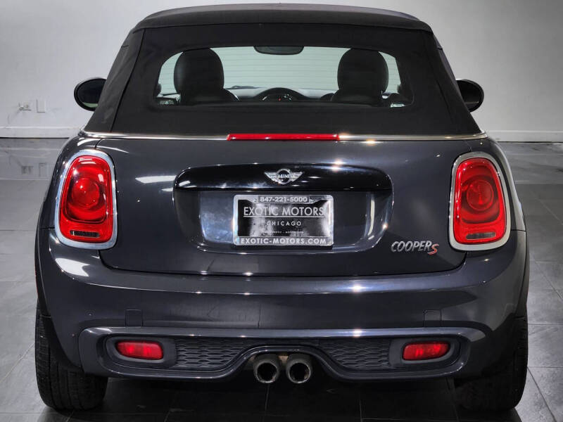 2016 MINI Convertible Cooper S