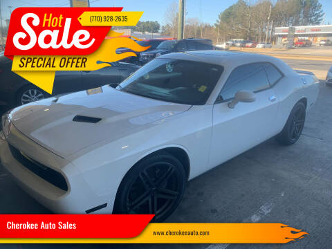 2014 Dodge Challenger for sale at Cherokee Auto Sales in Acworth GA