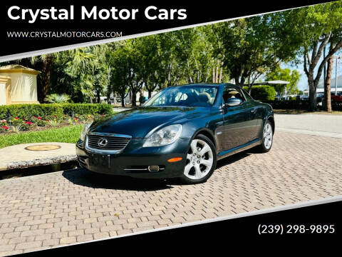 2008 Lexus SC 430 for sale at Crystal Motor Cars in Fort Myers FL