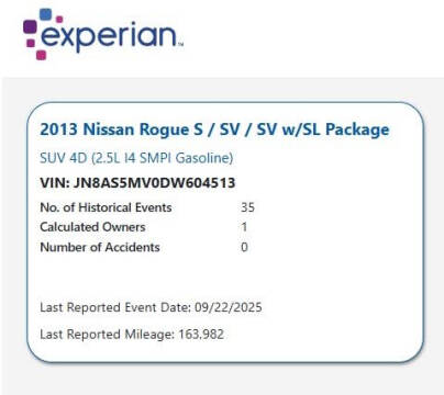 2013 Nissan Rogue S