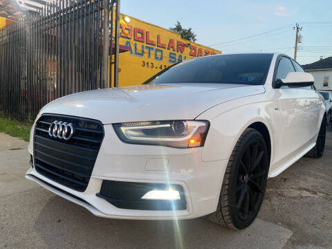 2016 Audi A4 for sale at Dollar Daze Auto Sales Inc in Detroit MI