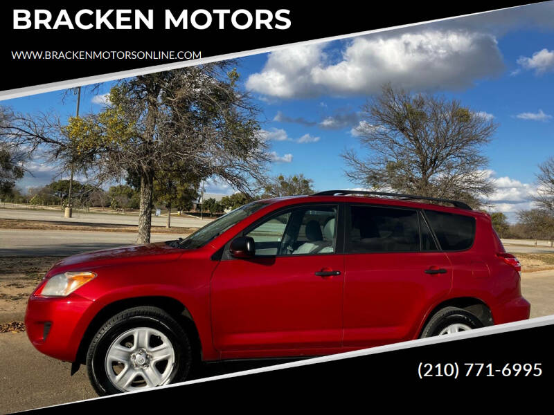 2011 Toyota RAV4 for sale at BRACKEN MOTORS in San Antonio TX