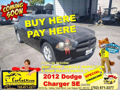 2012 Dodge Charger for sale at The Car Company - Buy Here Pay Here in Las Vegas NV