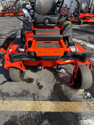 2025 Bad Boy Mowers Maverick 60" for sale at Stygler Powersports LLC in Johnstown OH