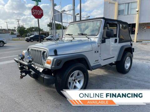 2005 Jeep Wrangler for sale at Global Auto Sales USA in Miami FL