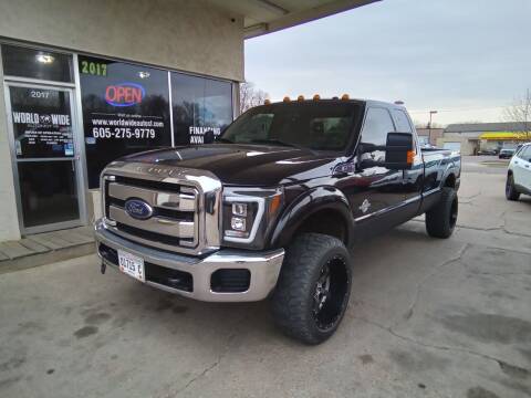 2014 Ford F-250 Super Duty for sale at World Wide Automotive in Sioux Falls SD