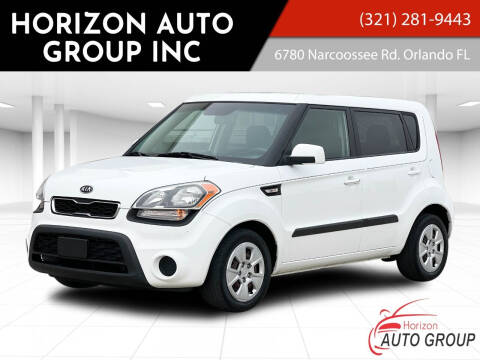 2012 Kia Soul for sale at HORIZON AUTO GROUP INC in Orlando FL