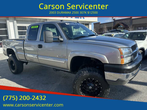 2003 Chevrolet Silverado 2500HD for sale at Carson Servicenter in Carson City NV