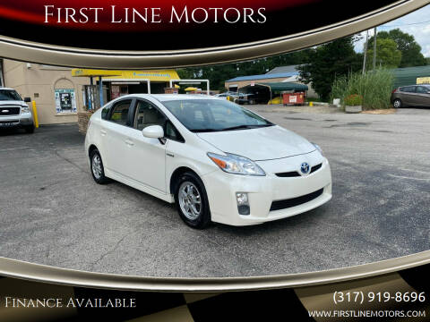 2011 Toyota Prius for sale at First Line Motors in Brownsburg IN