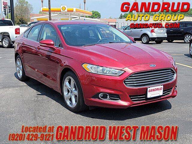 2016 Ford Fusion for sale at GANDRUD CHEVROLET in Green Bay WI