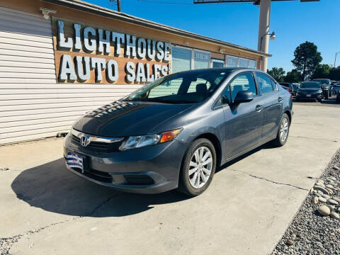 2012 Honda Civic for sale at Lighthouse Auto Sales LLC in Grand Junction CO