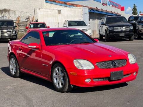 2001 Mercedes-Benz SLK for sale at Greenfield Cars in Mesa AZ