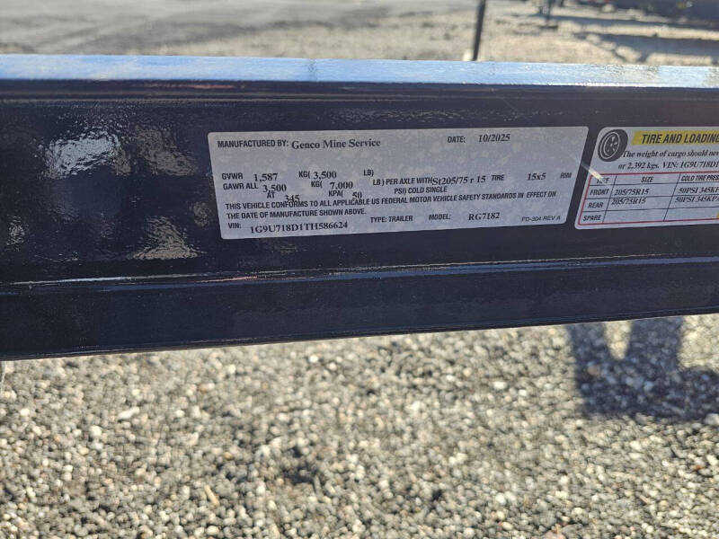 2026 FF OFFROAD 7x18 Tandem Axle