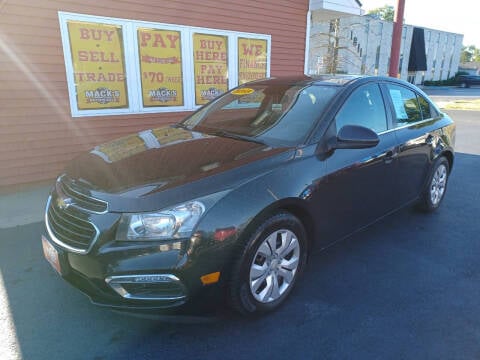 2015 Chevrolet Cruze for sale at Mack's Autoworld in Toledo OH