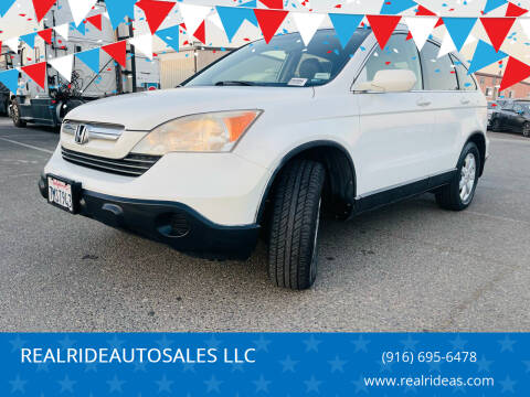 2007 Honda CR-V for sale at REALRIDEAUTOSALES LLC in Sacramento CA