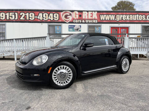 2013 Volkswagen Beetle Convertible for sale at G Rex Cars & Trucks in El Paso TX