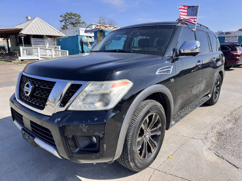 2017 Nissan Armada for sale at Speedy Auto Sales in Pasadena TX