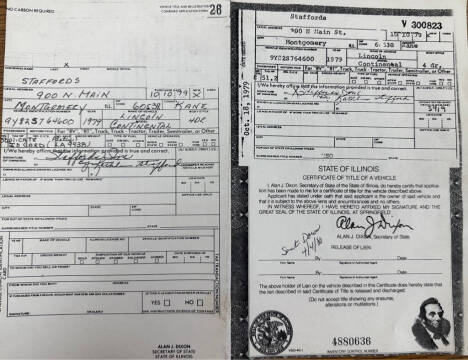 1979 Lincoln Continental