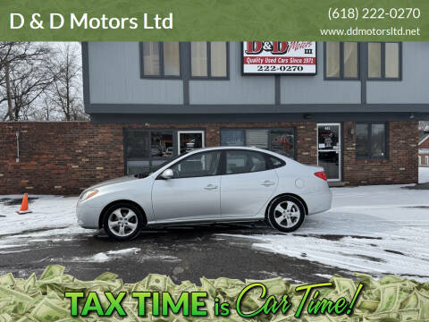 2008 Hyundai Elantra for sale at D & D Motors Ltd in Belleville IL