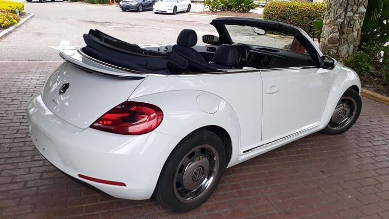 2016 Volkswagen Beetle Convertible for sale at Complete Auto Remarketing Specialists Inc. in Tampa, FL