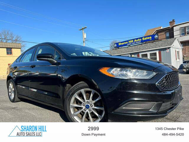 2017 Ford Fusion for sale at Sharon Hill Auto Sales LLC in Sharon Hill PA