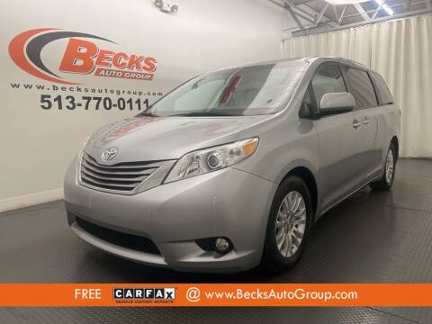 2015 Toyota Sienna for sale at Becks Auto Group in Mason OH