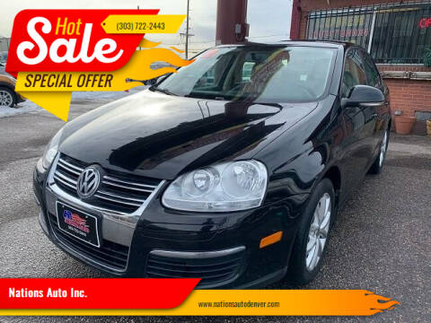 2010 Volkswagen Jetta for sale at Nations Auto Inc. in Denver CO