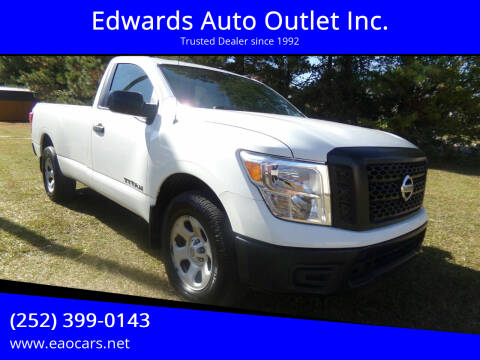 2019 Nissan Titan for sale at Edwards Auto Outlet Inc. in Wilson NC