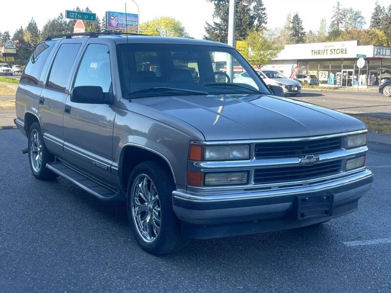 Used 1999 Chevrolet Tahoe LS with VIN 1GNEC13R8XR129291 for sale in Tacoma, WA
