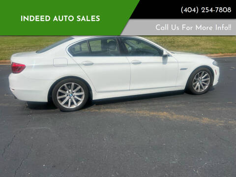 2014 BMW 5 Series for sale at Indeed Auto Sales in Lawrenceville GA
