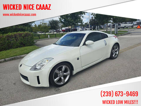 2006 Nissan 350Z for sale at WICKED NICE CAAAZ in Cape Coral FL