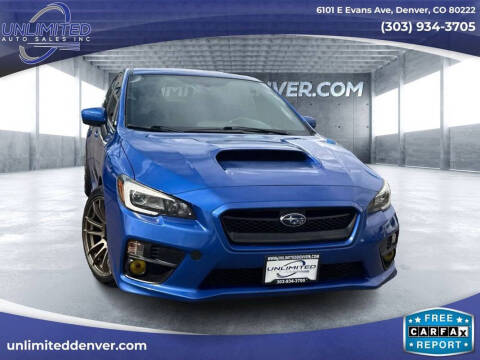 2015 Subaru WRX Limited